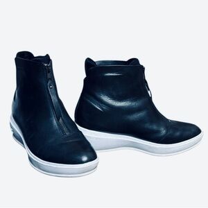 Under Armour Sportswear Leather Ankle Wedge Bootie